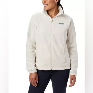 Columbia Women's Off-White Fleece Jacket